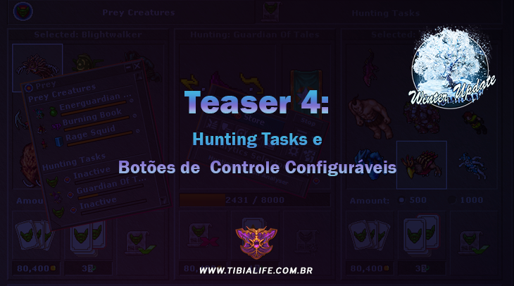 #WU19 Teaser 4: Hunting Tasks e Botões de Controle Configuráveis ...
